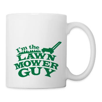 I'm the Lawn mower guy - Mug - white - Right