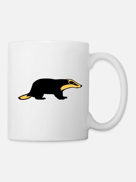 Badger - Mug - white