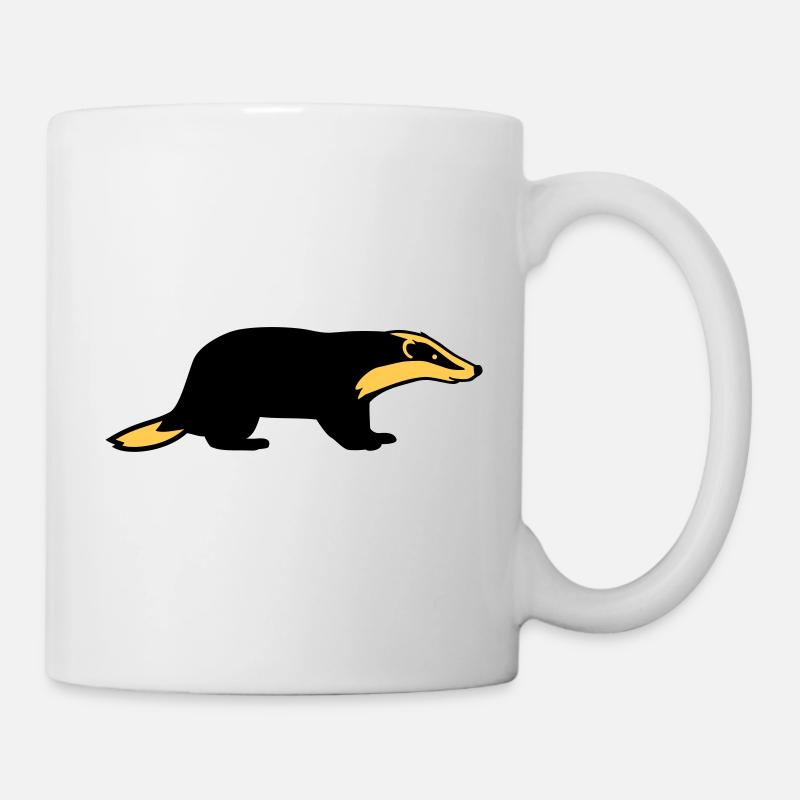 Blaireau - Mug blanc - blanc