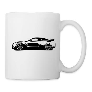 GTR - Tasse - Weiß - Rechts