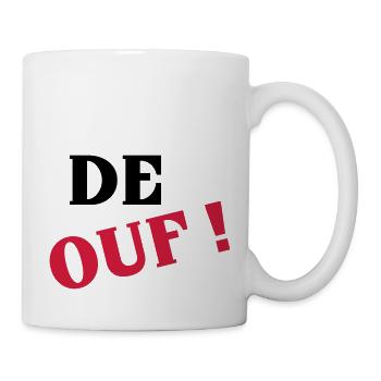 De ouf ! - Mug blanc - blanc - Droite