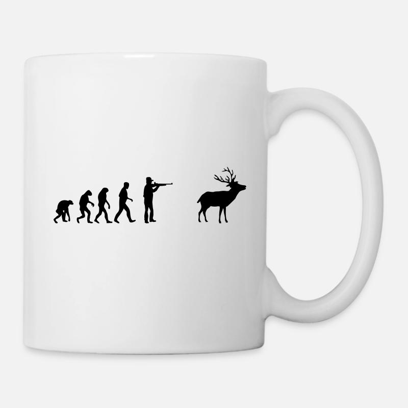 evolution - Mug - white