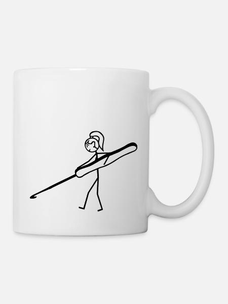 Häkeln - Tasse - Weiß