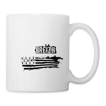 Bretagne - Breizh 20 - Mug blanc - blanc - Droite