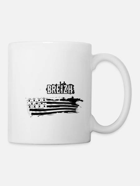 Bretagne - Breizh 20 - Mug blanc - blanc
