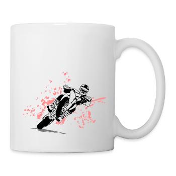 Supermoto Racing - Supermotard - Mug blanc - blanc - Droite