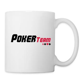 poker_team_02 - Tasse - Weiß - Rechts