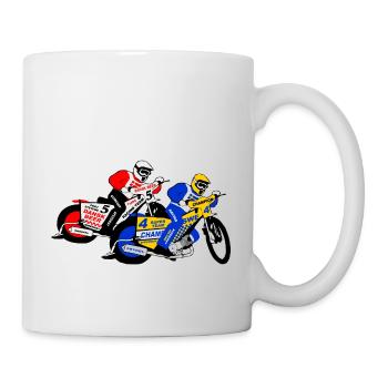 Speedway Racing - Tasse - Weiß - Rechts