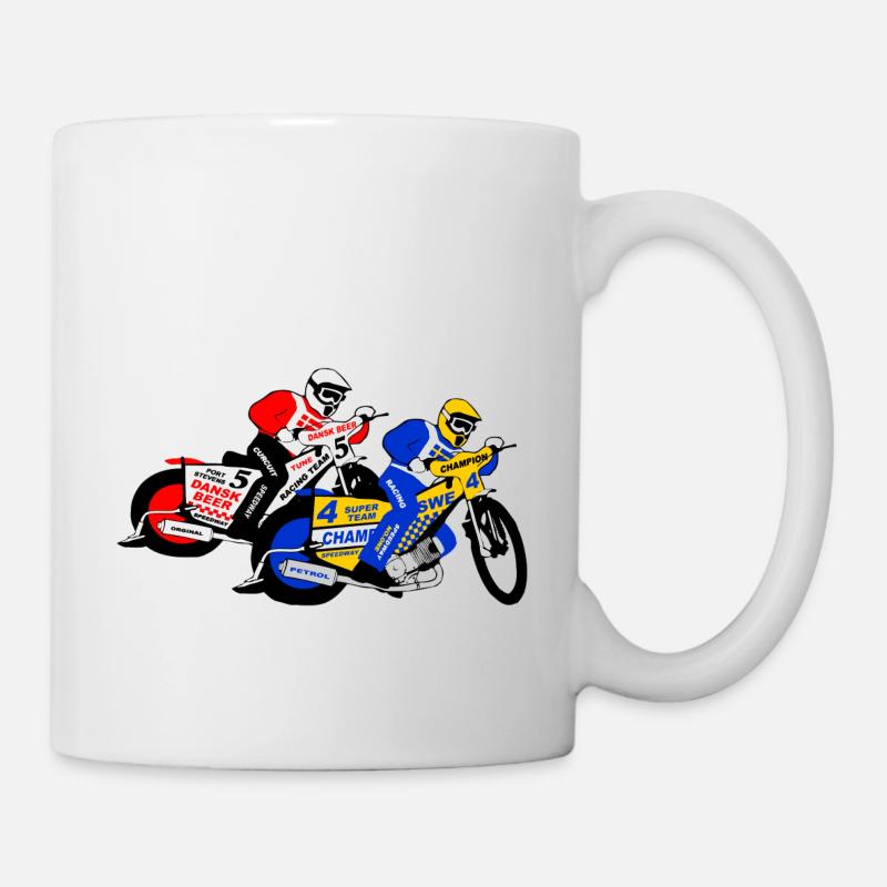 Speedway Racing - Tasse - Weiß