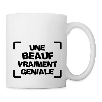 Beauf / Humour / Drôle / Marrant / Beau Frère - Mug blanc - blanc - Droite