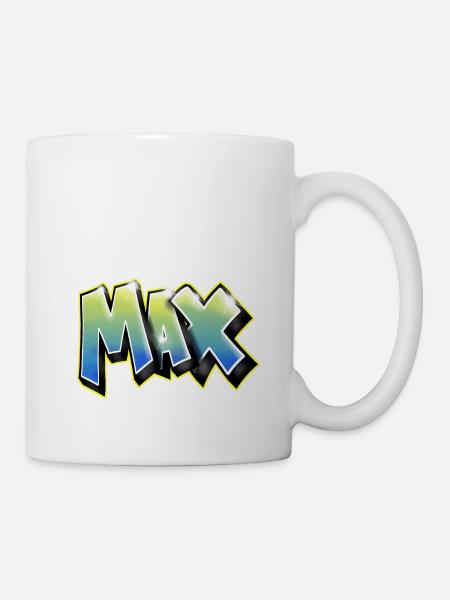 Graffiti max - Tasse - Weiß