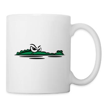Eau lauren de Crocodile - Mug blanc - blanc - Droite