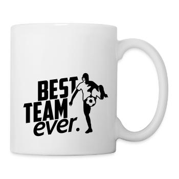 football team - Mug - white - Right
