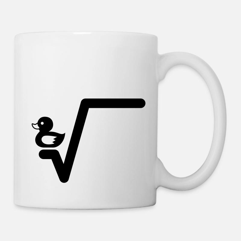 Ente Wurzel - Tasse - Weiß