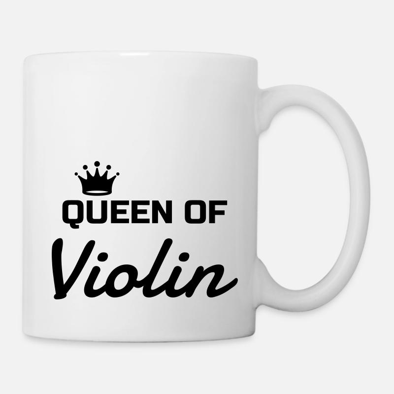 Geige Geiger Musik Musiker Violin - Tasse - Weiß