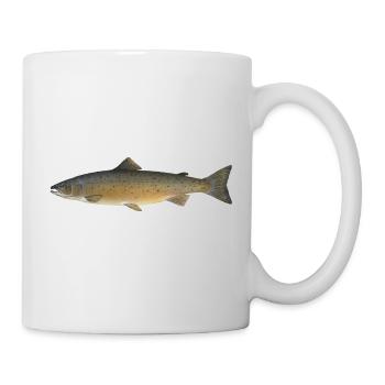 Salmon 2 - Mug blanc - blanc - Droite
