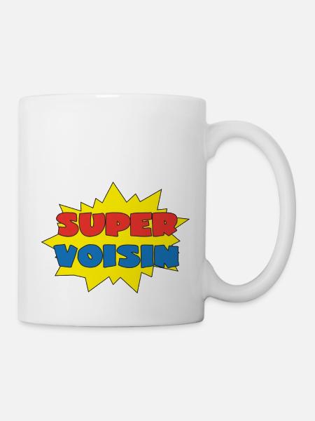 Super voisin - Mug blanc - blanc