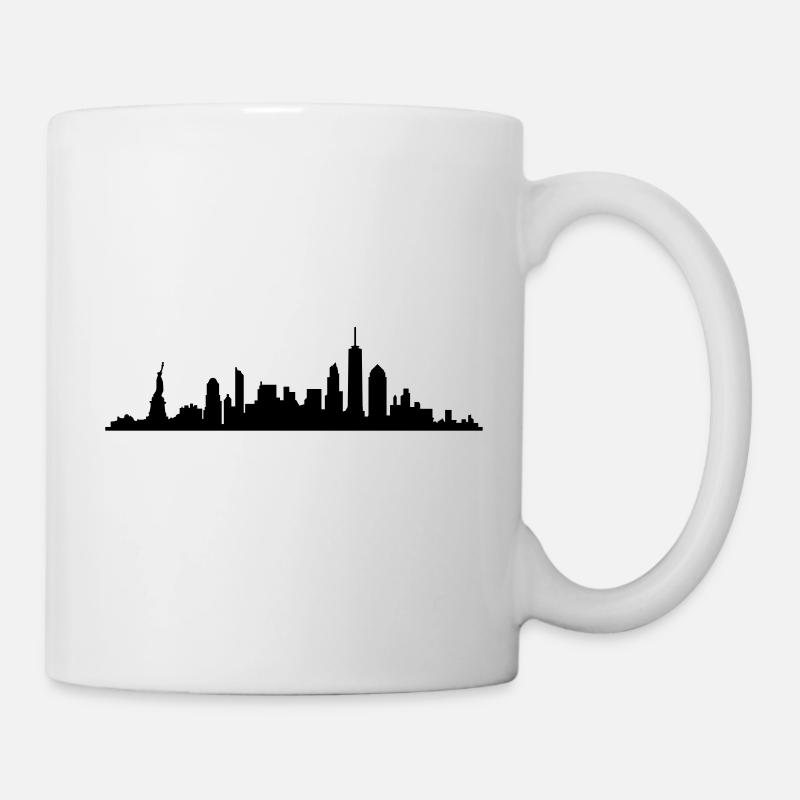 Skyline New York - Tasse - Weiß