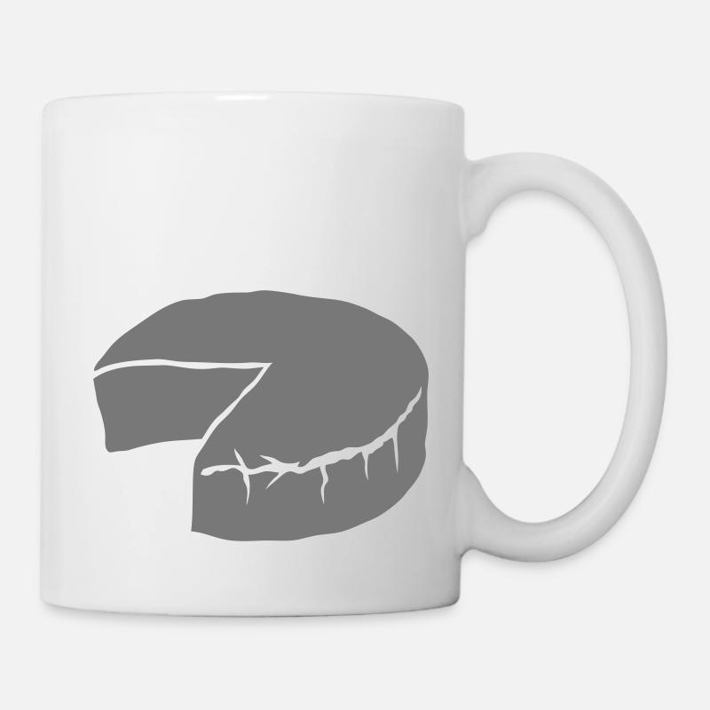 fromage camembert 712 - Mug blanc - blanc