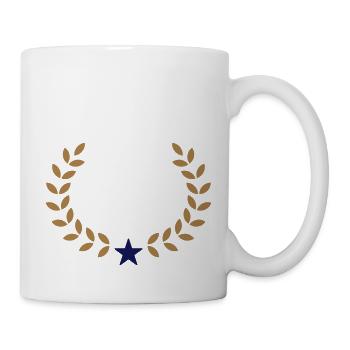 Winner Wreath, Sports, Teams, Clubs, Groups - Mug - white - Right