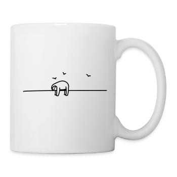 sleep - Tasse - Weiß - Rechts