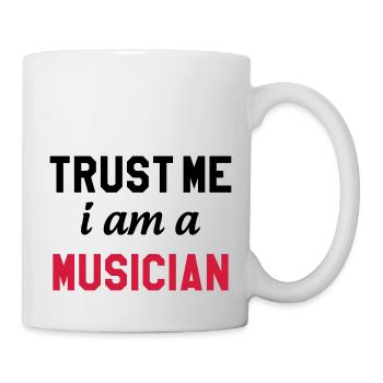 Musik Musiker Music Musician Musique Musicien - Mug - white - Right