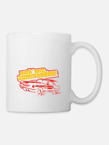 Nich' mit Commander - Tasse - Weiß