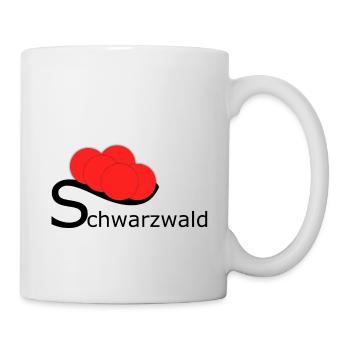 Logo Black Forest - Mug - white - Right