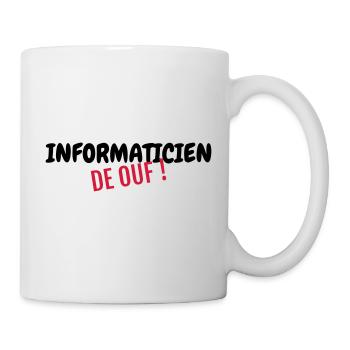 Computer Engineer Informatiker Informaticien - Mug - white - Right