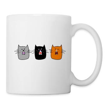 Cat concert (b) - Mug - white - Right