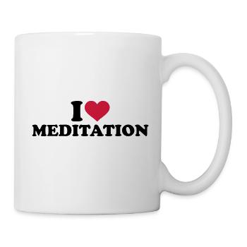 meditation - Mug - white - Right