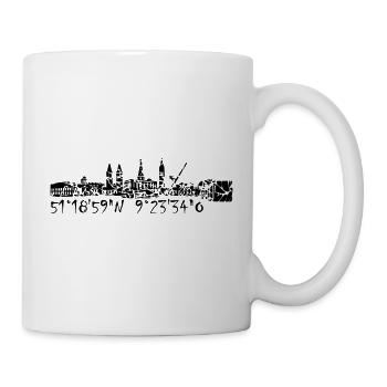 Skyline Kassel - Mug - white - Right