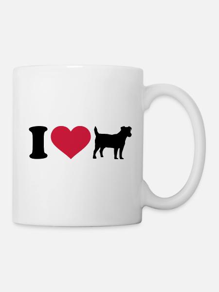 dog - Mug - white