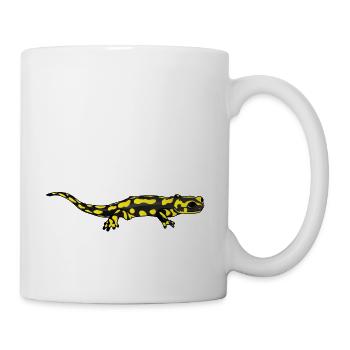 Salamandre - Mug blanc - blanc - Droite
