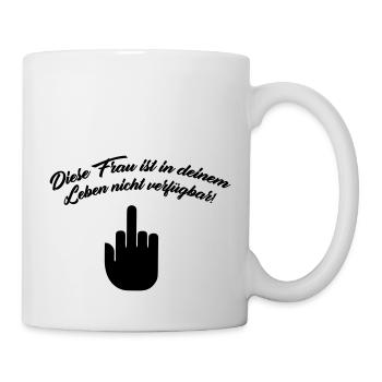 diese_frau - Tasse - Weiß - Rechts