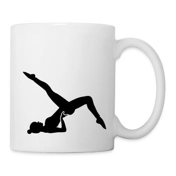 pilates - Mug blanc - blanc - Droite