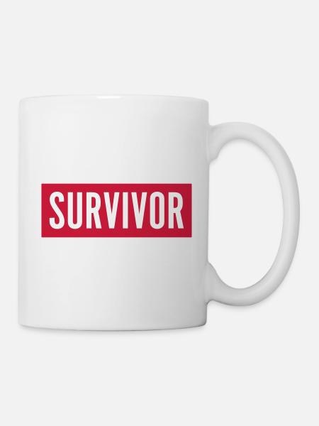 Survivor - Tasse - Weiß