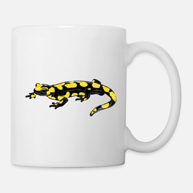 Feuersalamander / Fire Salamander I - Tasse - Weiß