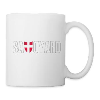 savoyard logo blc - Tasse - Weiß - Rechts