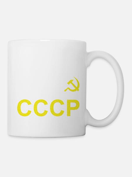 UdSSR - Tasse - Weiß