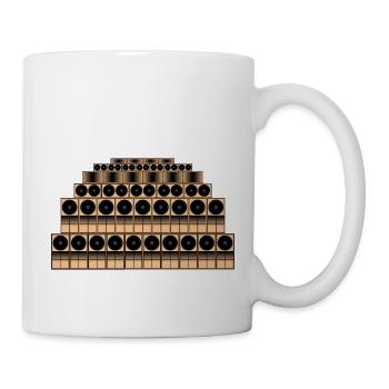 Soundsystem - Tasse - Weiß - Rechts