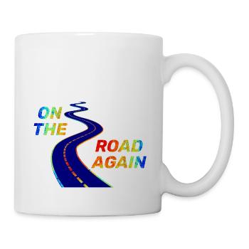 ON THE ROAD AGAIN - GLOBETROTTER - WORLD BUMPER - Mug - white - Right