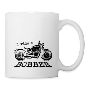 I ride a bobber - sort - Mug - white - Right