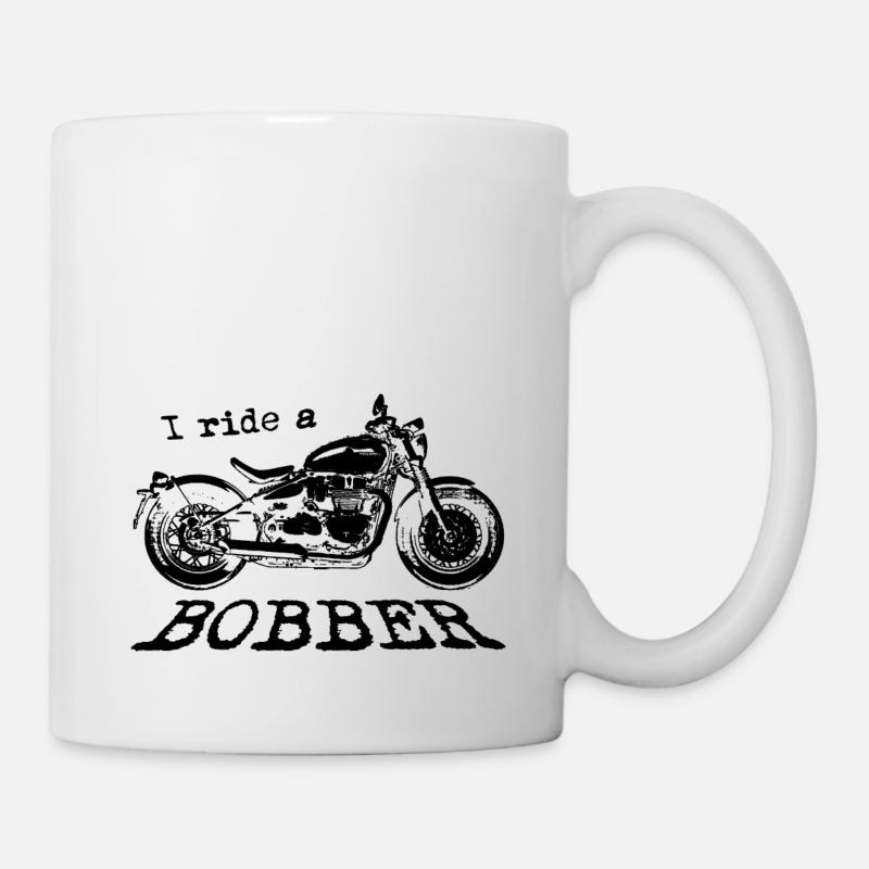 Ich fahre eine Bobber-Sorte - Tasse - Weiß
