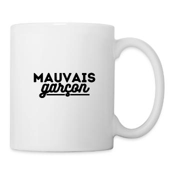 Mauvais garçon. t shirt mauvais garçon homme - Mug blanc - blanc - Droite