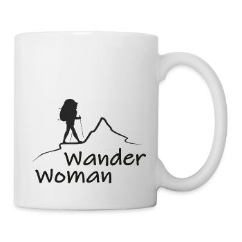 Wander Woman - Tasse - Weiß - Rechts
