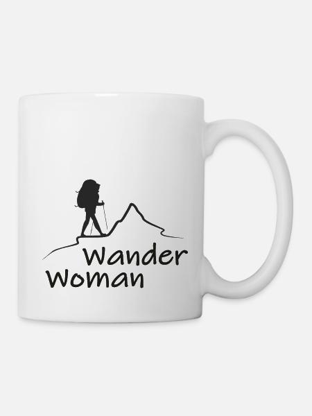 Wander Woman - Tasse - Weiß