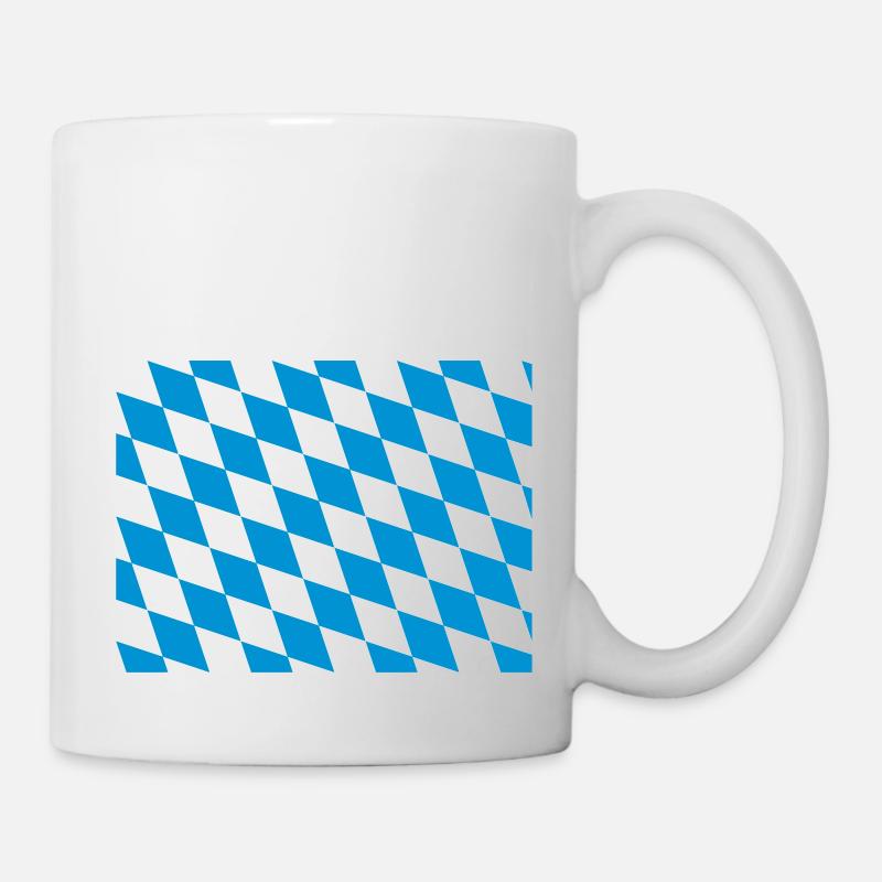 Masque de Bavière - Mug blanc - blanc