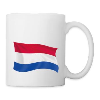 Holland Netherlands flag patriot gift state - Mug - white - Right