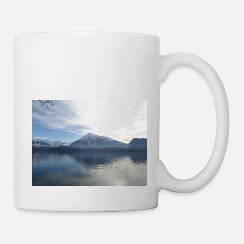 Thunersee avec énoisement - Mug blanc - blanc
